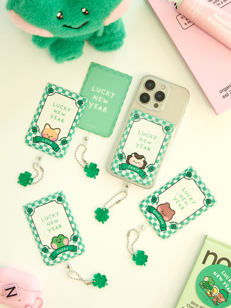 LINE FRIENDS minini Lucky New Year Phone Tap Photo Holder