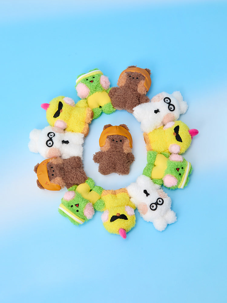 LINE FRIENDS minini World Plush Magnet
