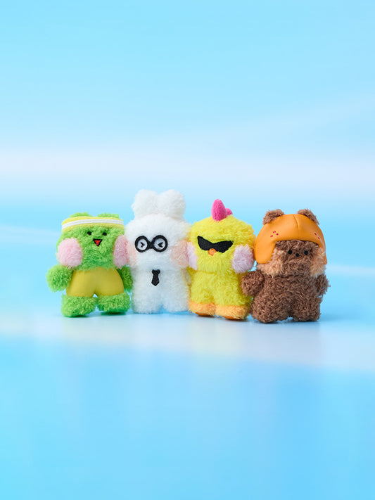 LINE FRIENDS minini World Plush Magnet
