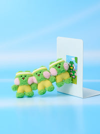 LINE FRIENDS minini World Plush Magnet