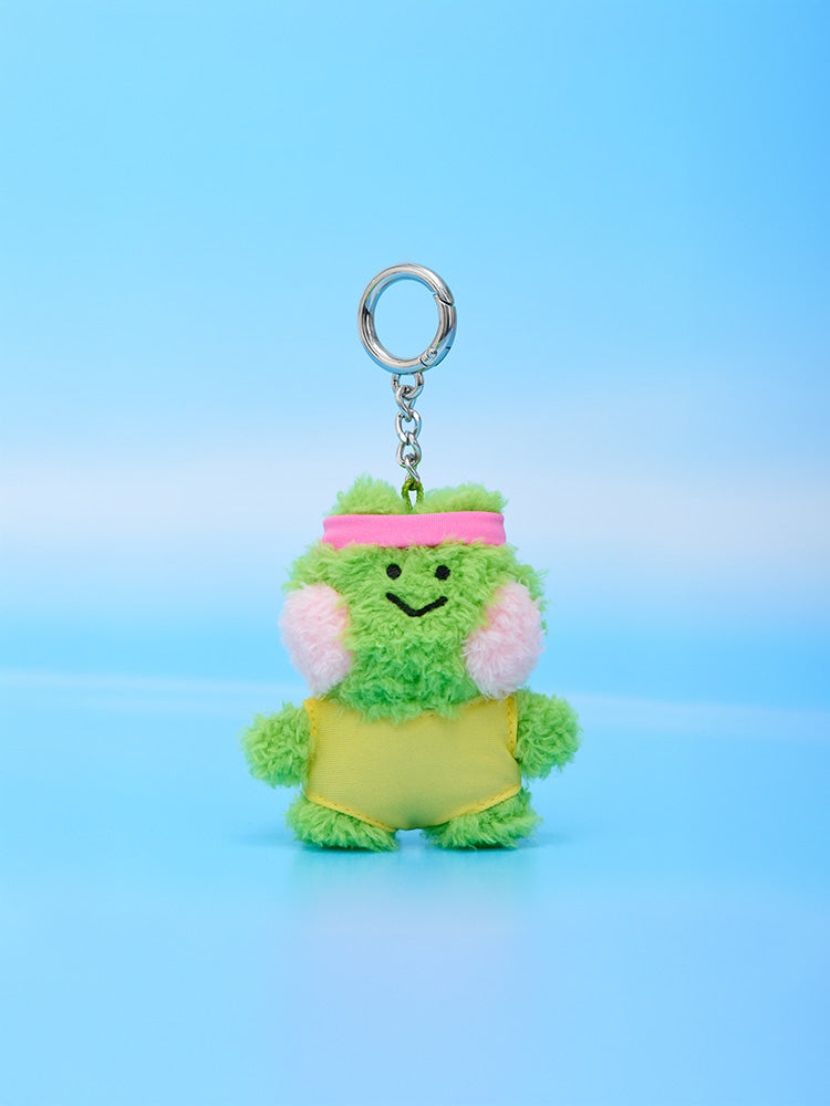 LINE FRIENDS minini World Plush Keyring Pouch Set