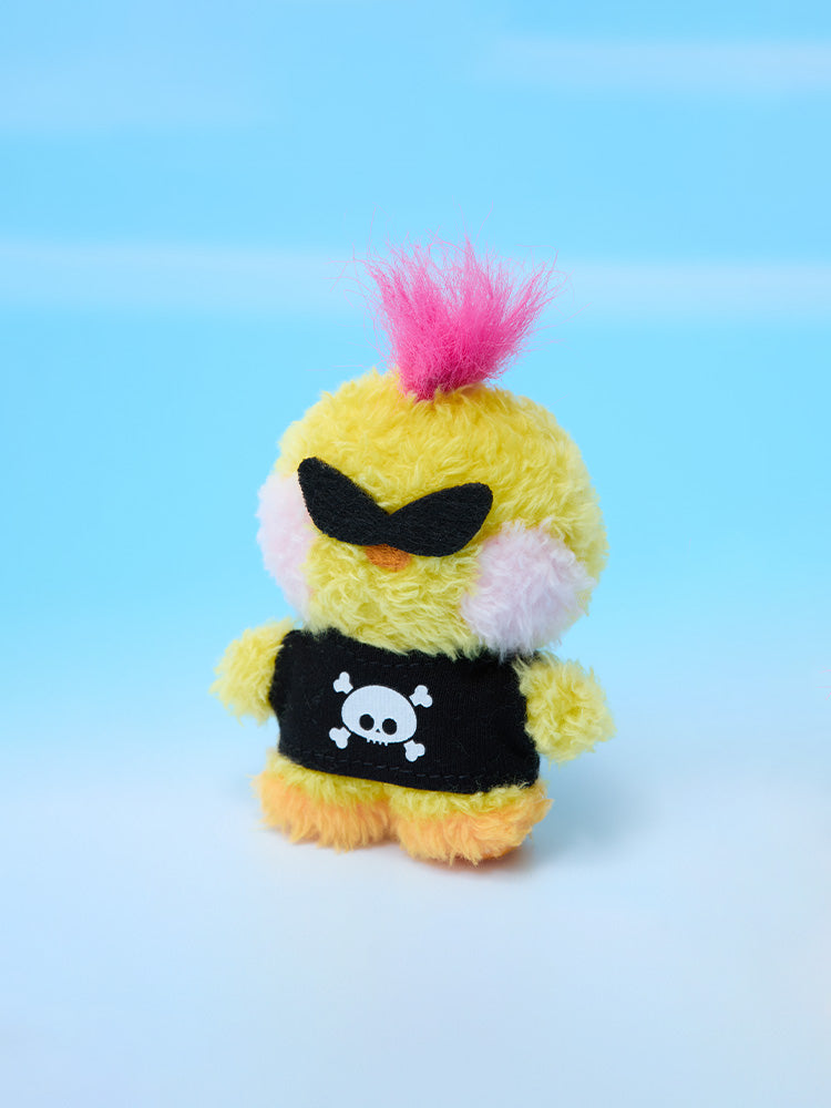 LINE FRIENDS minini World Plush Keyring Pouch Set