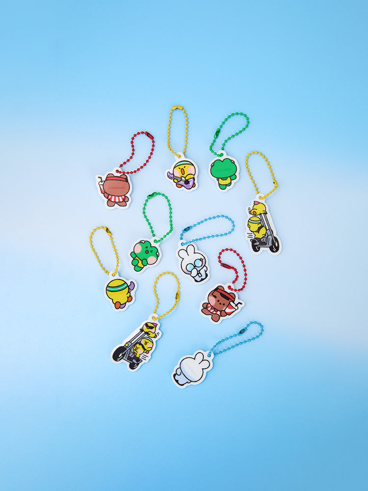 LINE FRIENDS minini World Acrylic Random Keyring