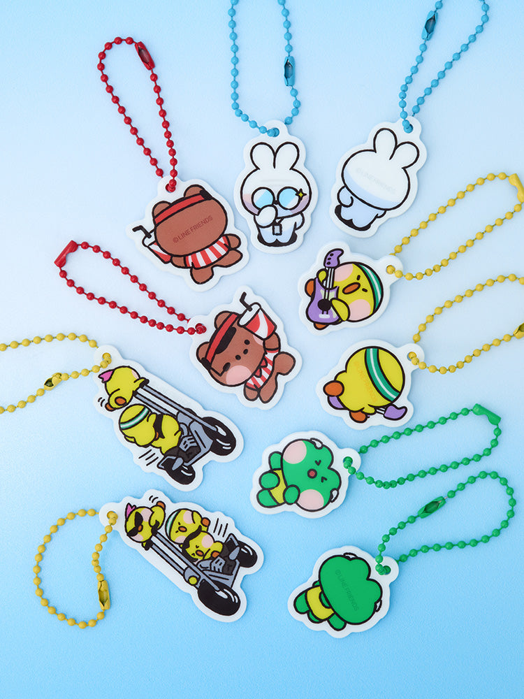 LINE FRIENDS minini World Acrylic Random Keyring