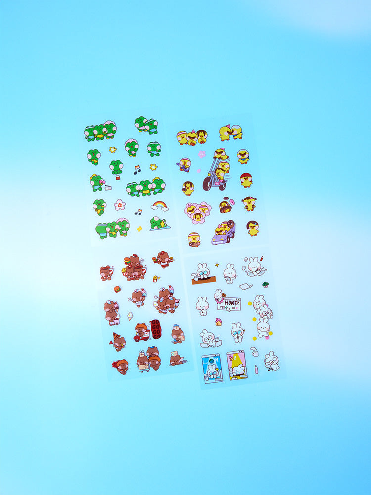 LINE FRIENDS minini World Stickers
