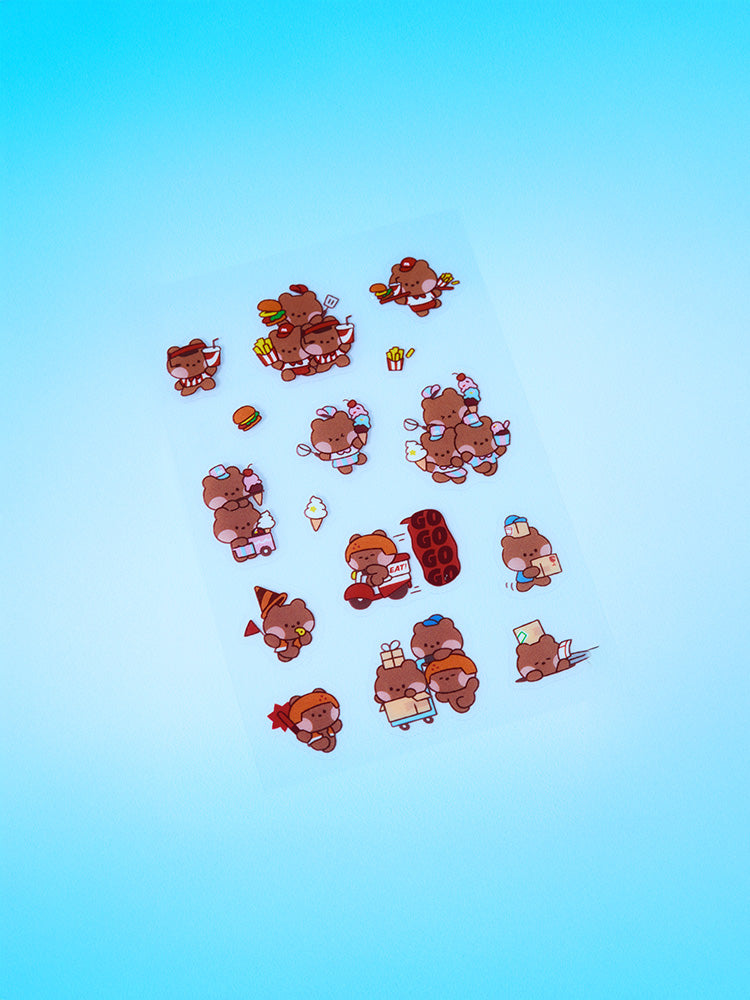 LINE FRIENDS minini World Stickers