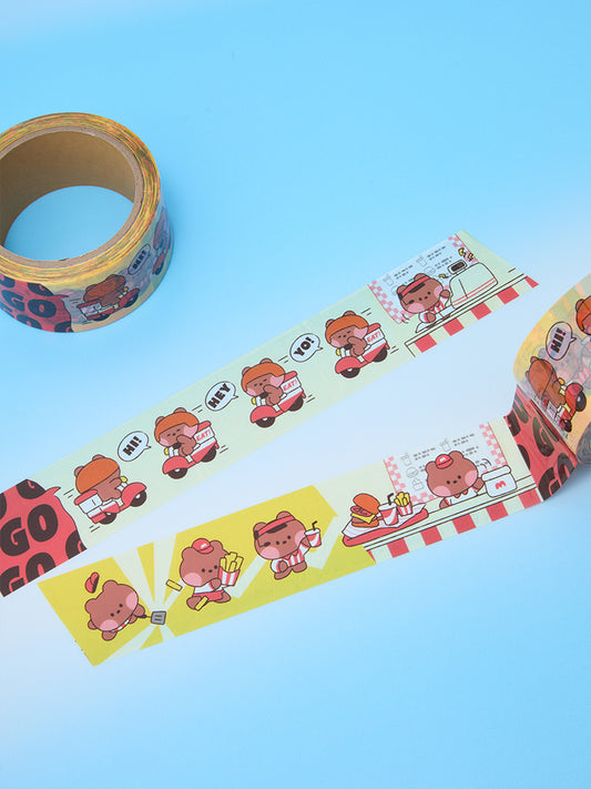 LINE FRIENDS minini World bnini Packing Tape