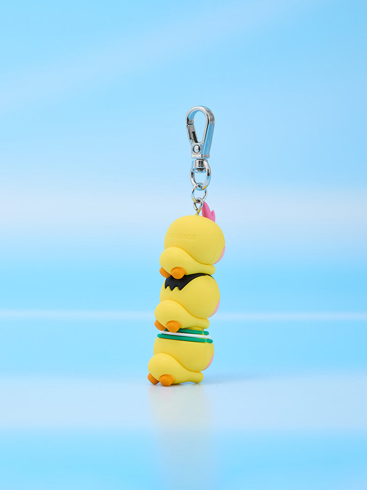 LINE FRIENDS minini World selini Figure Keyring