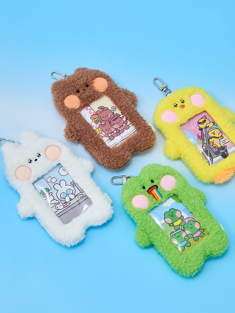 LINE FRIENDS minini World Photo Holder Keyring