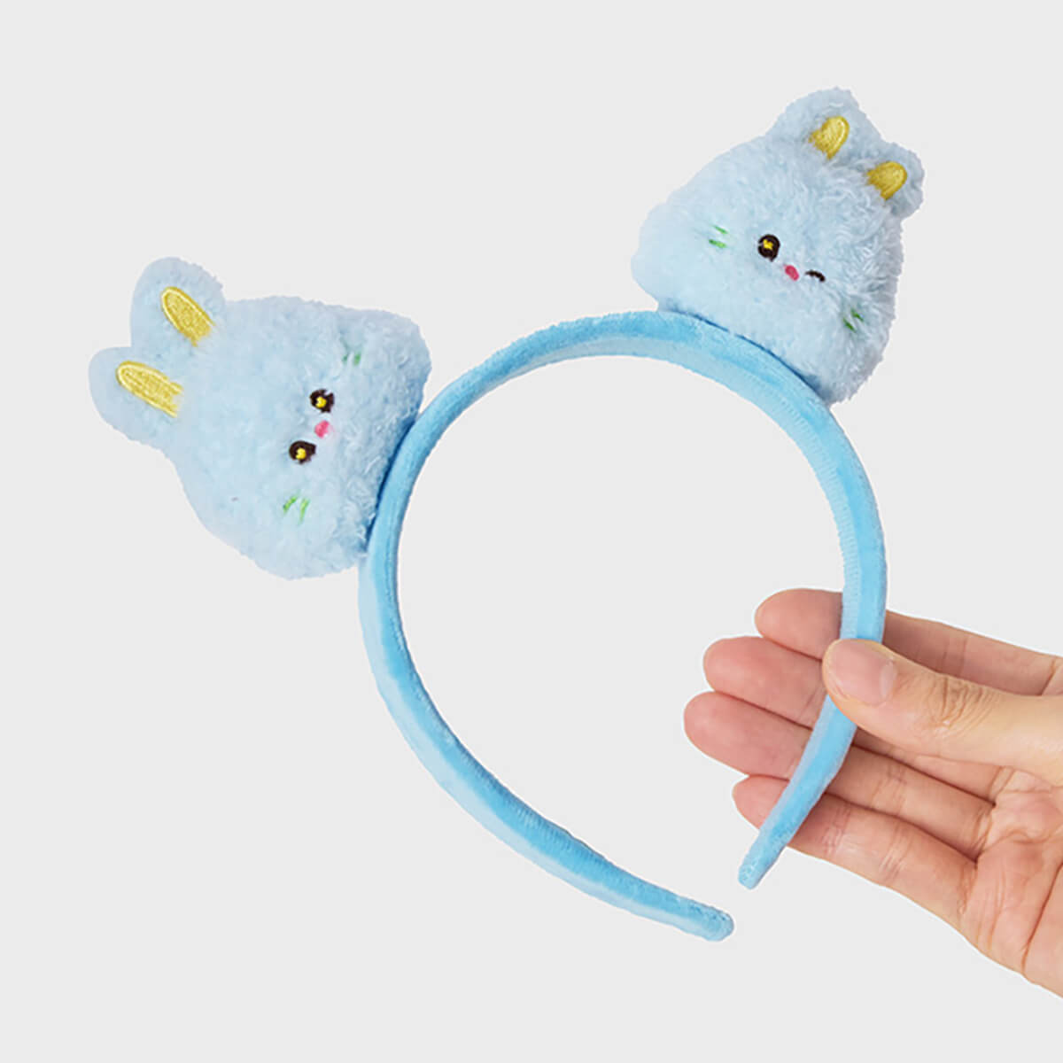 NewJeans bunini Plush Headband (Blue)