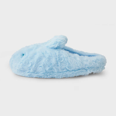 NewJeans bunini Plush House Slippers (Blue)