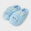 NewJeans bunini Plush House Slippers (Blue)