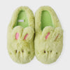 NewJeans bunini Plush House Slippers (Green)