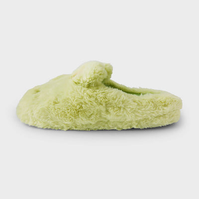 NewJeans bunini Plush House Slippers (Green)