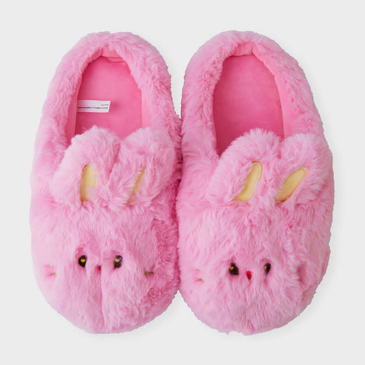 NewJeans bunini Plush House Slippers (Pink)