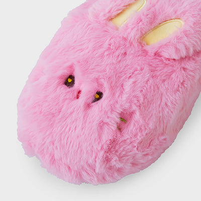 NewJeans bunini Plush House Slippers (Pink)