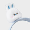 NewJeans bunini Plush Headband (White)