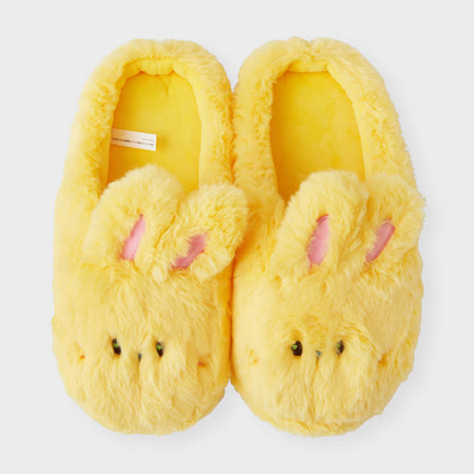 NewJeans bunini Plush House Slippers (Yellow)