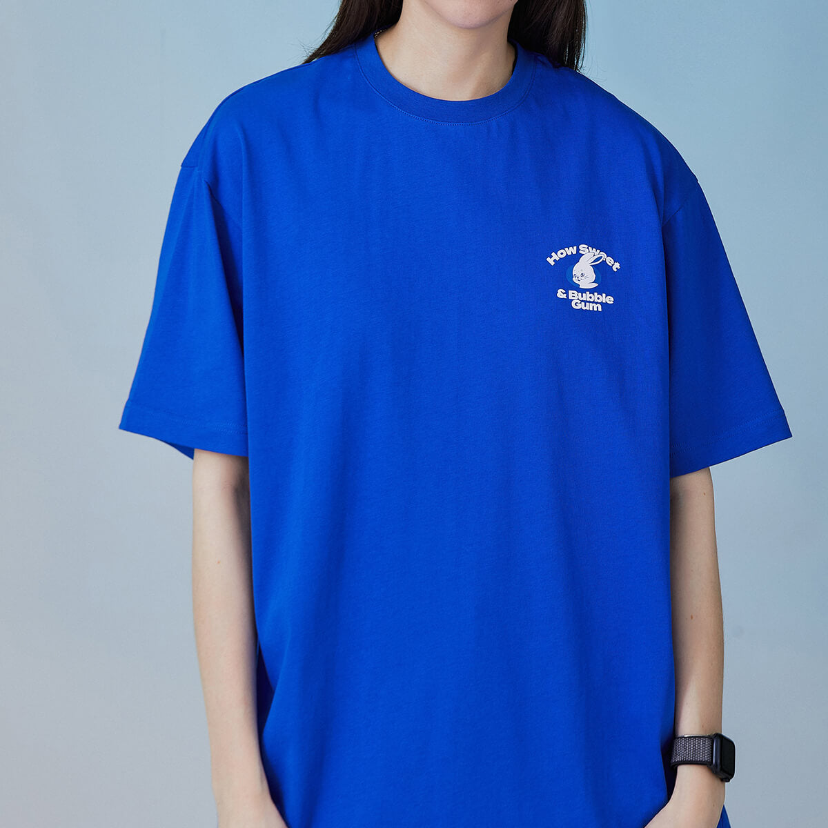 NewJeans How Sweet T-Shirt Blue (BUNNIES) – LINE FRIENDS_US