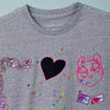 NewJeans How Sweet T-Shirt Melange Grey (DANIELLE)