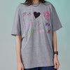 NewJeans How Sweet T-Shirt Melange Grey (DANIELLE)