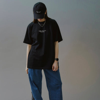 NewJeans X Hiroshi Fujiwara COLLER T-Shirt Ver.1 (BLACK)