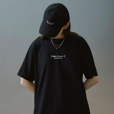 NewJeans X Hiroshi Fujiwara COLLER T-Shirt Ver.1 (BLACK)