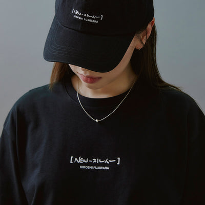 NewJeans X Hiroshi Fujiwara COLLER T-Shirt Ver.1 (BLACK)