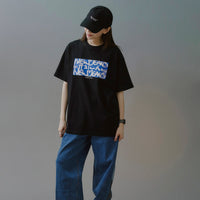 NewJeans X Hiroshi Fujiwara COLLER T-Shirt Ver.3 (BLACK)