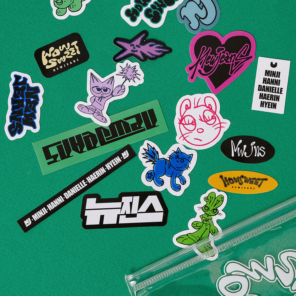 Sticker Pwp NewJeans How Sweet Album Sticker Pack – LINE FRIENDS_US