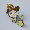 NewJeans x MURAKAMI Metal Pin Badge (DANIELLE)