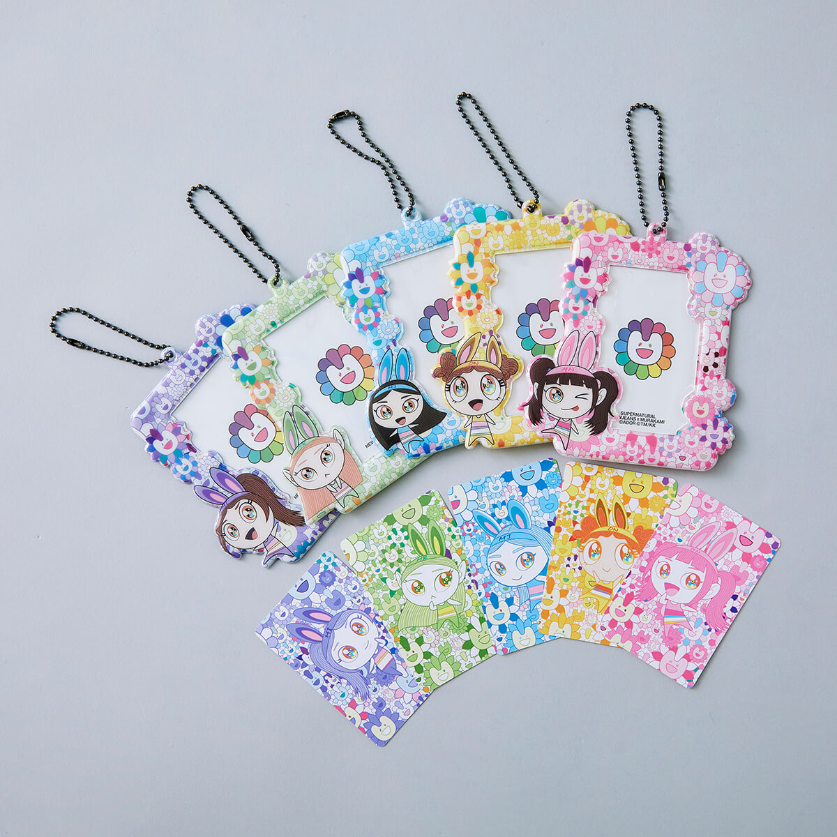 NewJeans x MURAKAMI Photo Card Holder Keyring (HYEIN)