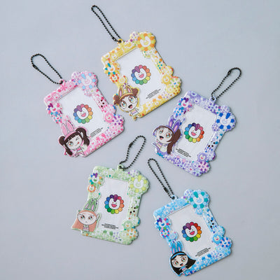 NewJeans x MURAKAMI Photo Card Holder Keyring (HAERIN)