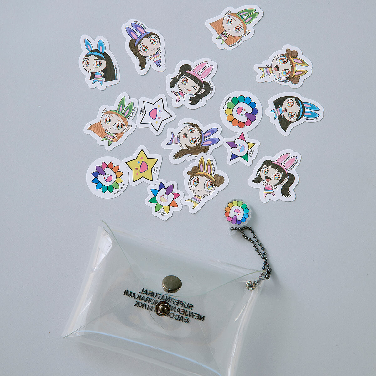 Sticker Pwp NewJeans x MURAKAMI PVC Sticker Pack – LINE FRIENDS_US