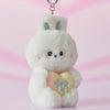 NewJeans bunini Talking Bag Charm Doll (WHITE)