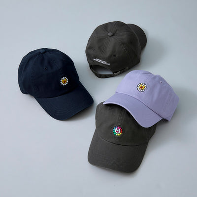 NewJeans x MURAKAMI Baseball Cap (BLACK)