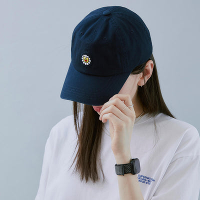 NewJeans x MURAKAMI Baseball Cap (NAVY)