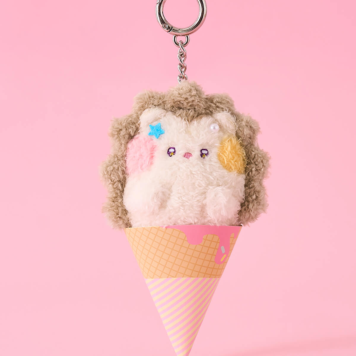 LINE FRIENDS mini minini dochini Ice Cream Keyring – LINE FRIENDS_US