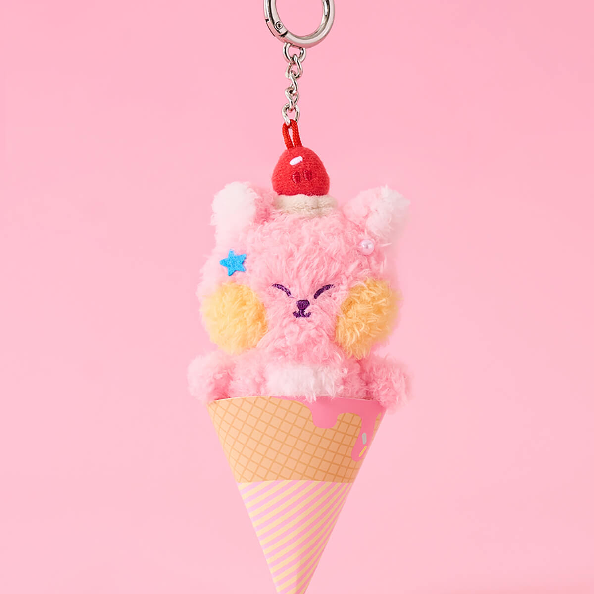 LINE FRIENDS mini minini chichini Ice Cream Keyring – LINE FRIENDS_US