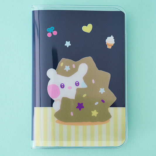 LINE FRIENDS minini dochini Ice Cream Passport Cover