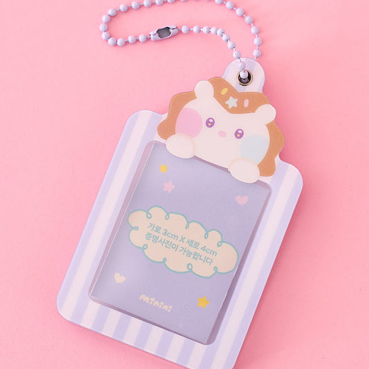 minini dochini Ice Cream Photo Keyring