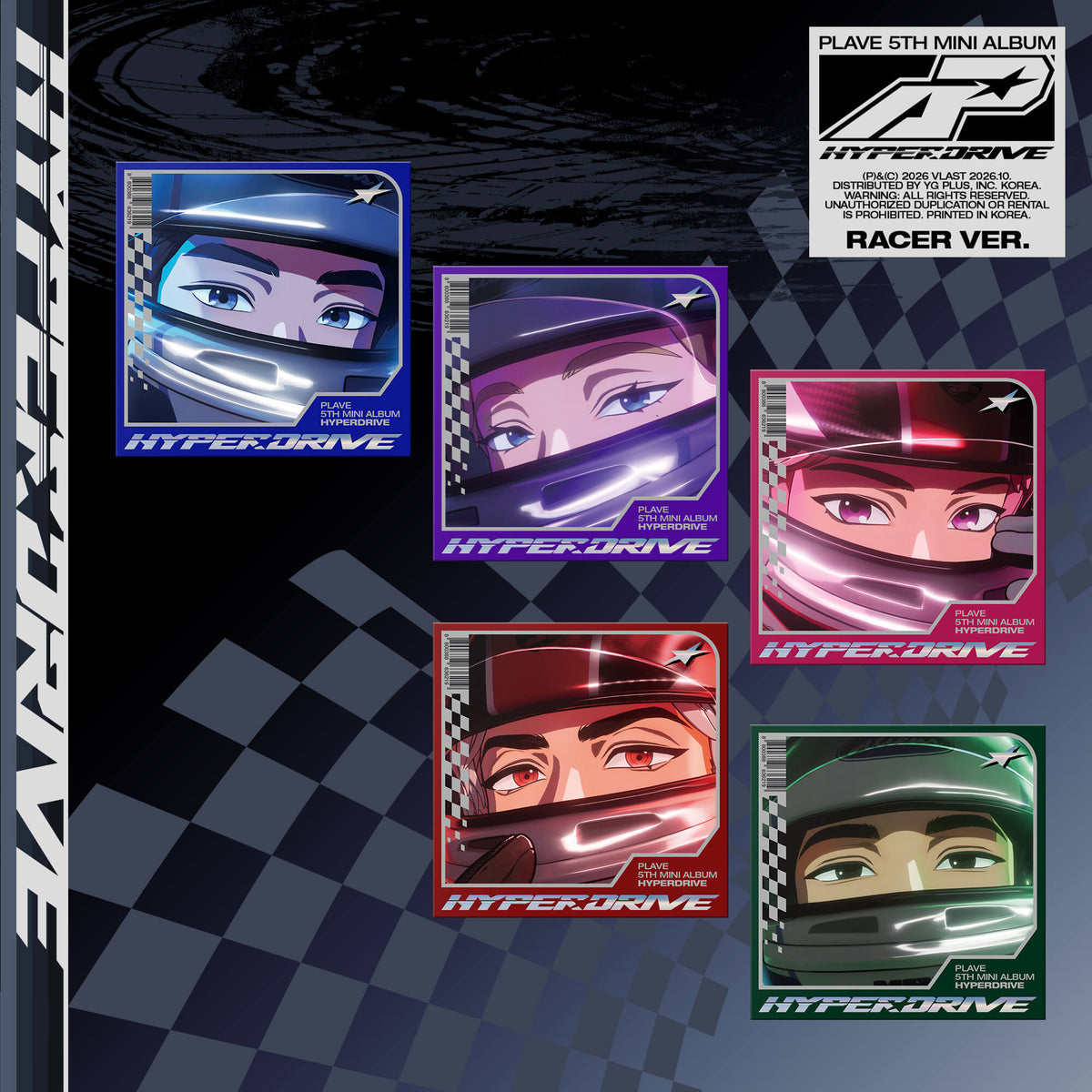 PLAVE 5th Mini Album 'HYPERDRIVE' (Racer Ver.)