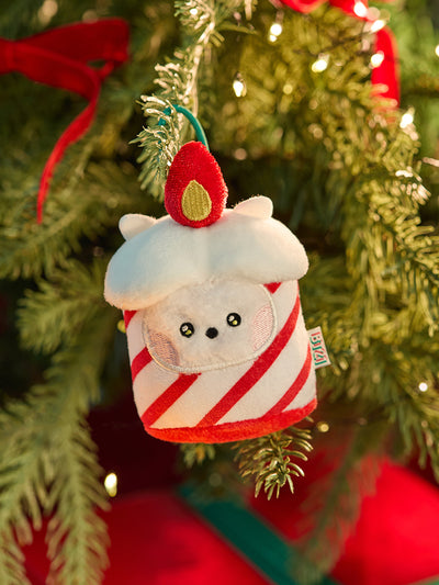 BT21 mini minini Petite Holiday Ornament Plush Keyring