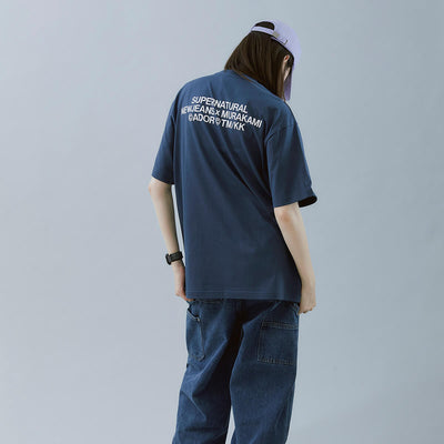 NewJeans x MURAKAMI T-Shirt (NAVY)