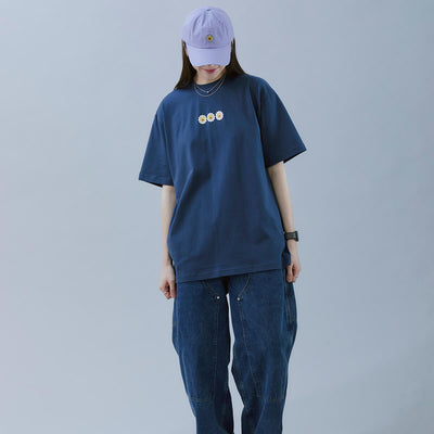 NewJeans x MURAKAMI T-Shirt (NAVY)