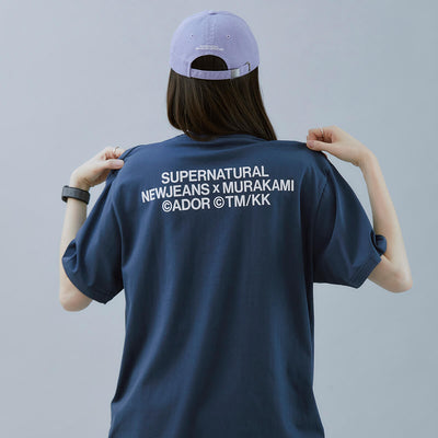 NewJeans x MURAKAMI T-Shirt (NAVY)