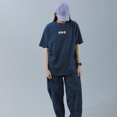 NewJeans x MURAKAMI T-Shirt (NAVY)