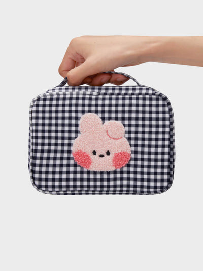 BT21 COOKY minini Checkered Multi Pouch