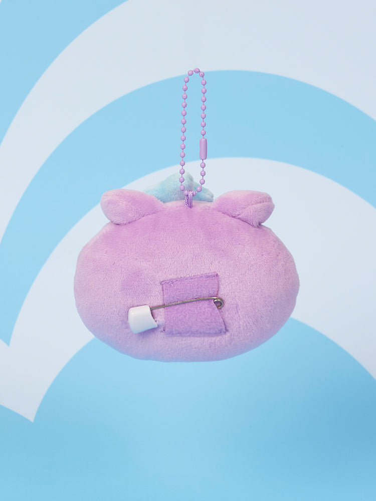 MIGHTEEZ Plush Keyring Badge