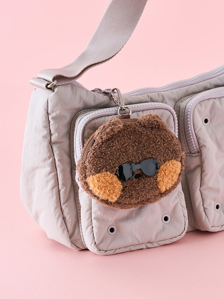 LINE FRIENDS minini Theme Park Pouch Keyring